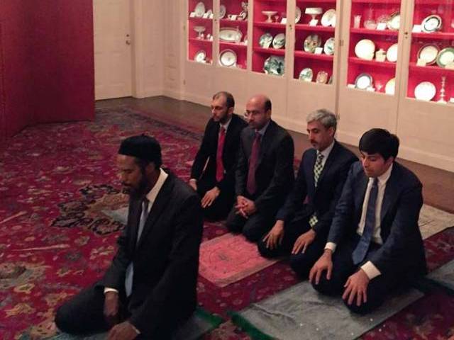 Image result for Muslim prayer room in White House