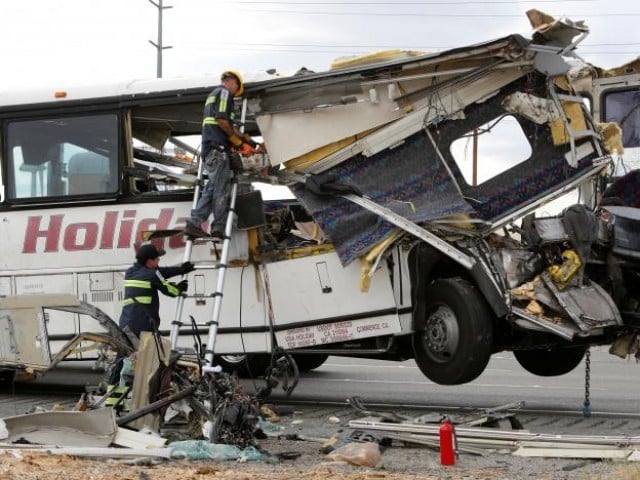 Image result for 13 killed, 31 injured, in tour bus crash