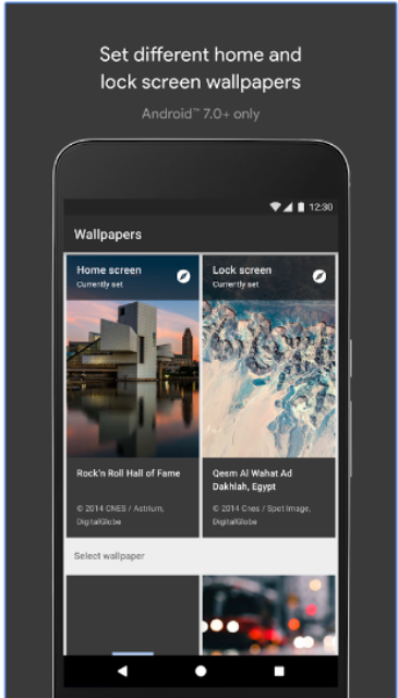 Google finally introduces Wallpapers app for Android