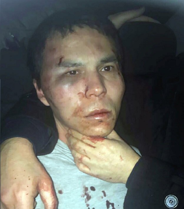 This handout picture released by the Turkish police on January 16, 2017 shows the main suspect in the Reina nightclub rampage captured by Turkish police. PHOTO: AFP 