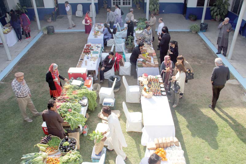 the farmers market sells organic produce and other items to the citizens of karachi photos ayesha mir express