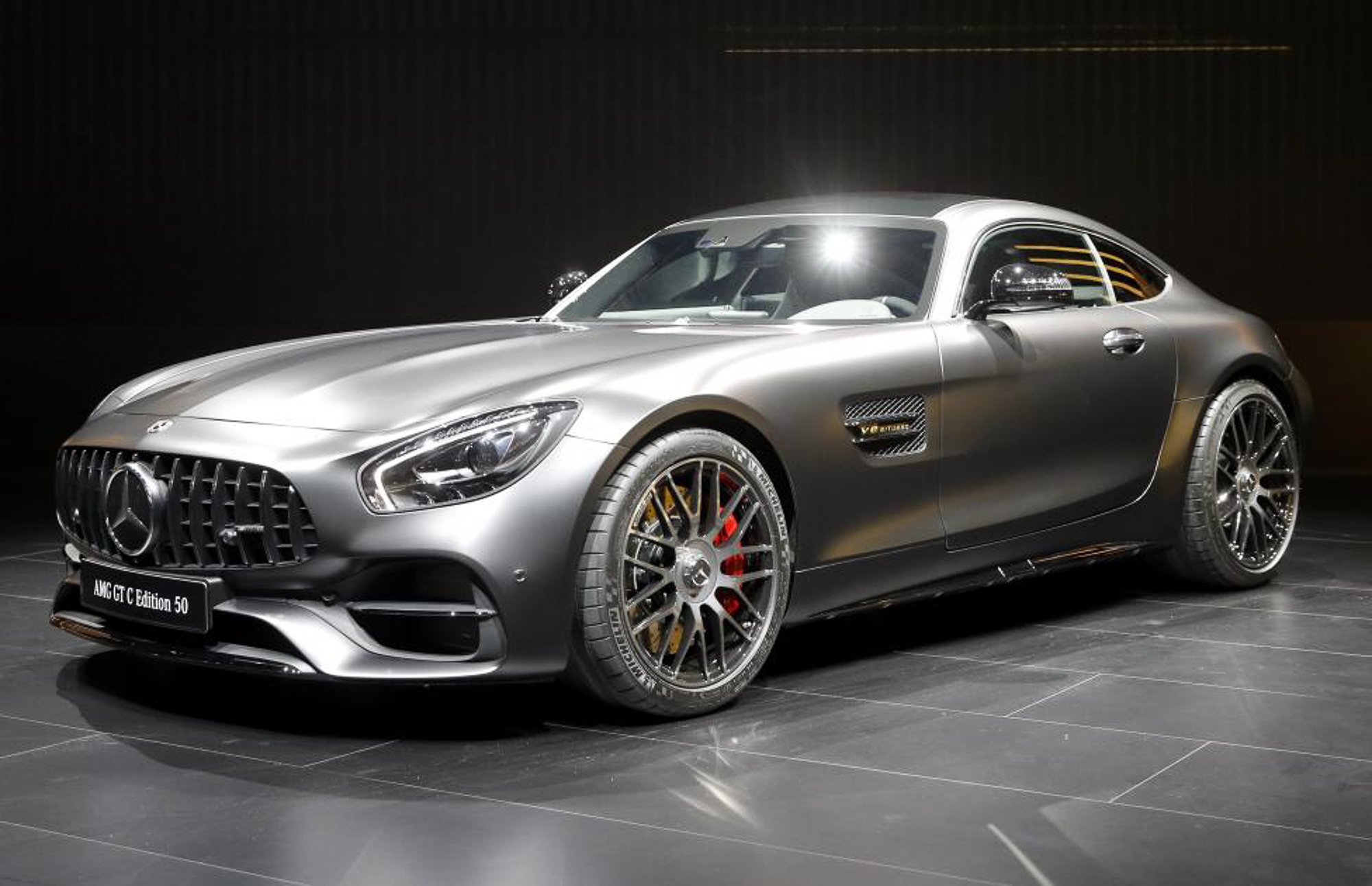 The 2018 Mercedes-AMG GT C Edition 50. PHOTO: REUTERS