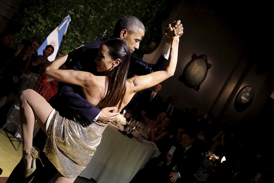 As president, Obama was constantly surprising â yes, he really did dance the tango on a visit to Argentina. PHOTO: REUTERS