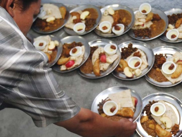 Fasting in prison Jails revamp sehar and iftar menu The 
