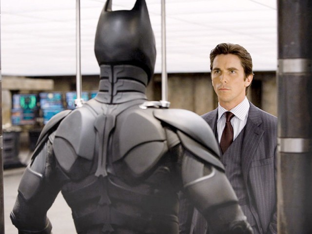 The role of the caped crusader will not be played by Christian Bale any longer. PHOTO: FILE