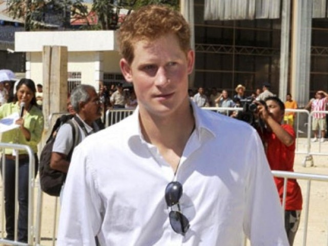 Prince Harry Vegas Photos: Prince Of Wales Faces Off With 
