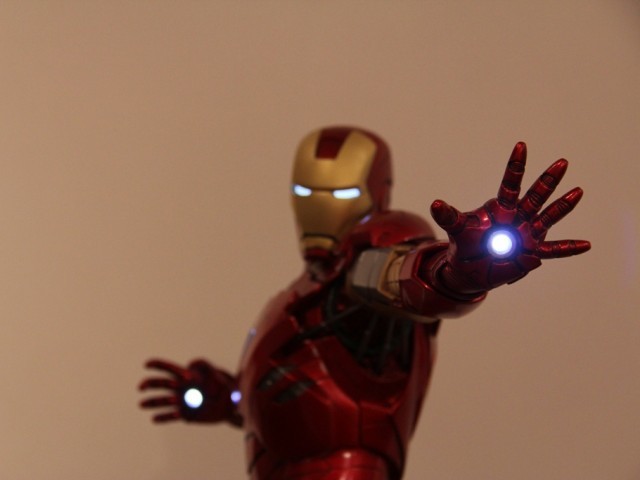 Iron Man. PHOTO: AYESHA MIR/ THE EXPRESS TRIBUNE