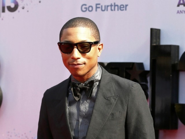 Recording artist Pharrell Williams arrives at the 2013 BET Awards in Los Angeles, California June 30, 2013. PHOTO: REUTERS  