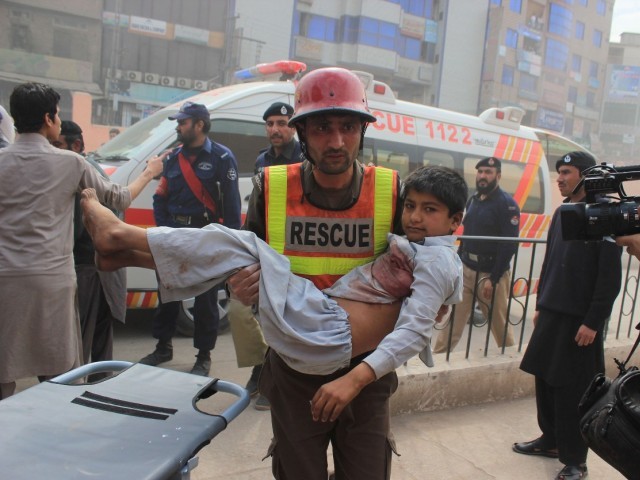 Blast In Peshawar Leaves 8 Dead, 45 Injured - The Express Tribune