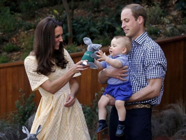 The odds on the baby being called Alice are now 6/4, followed by Charlotte and Elizabeth at 11/2. PHOTO: AFP 