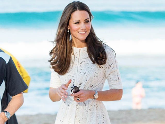 The Duchess of Cambridge can now swim 98 feet underwater. PHOTO: ELLE