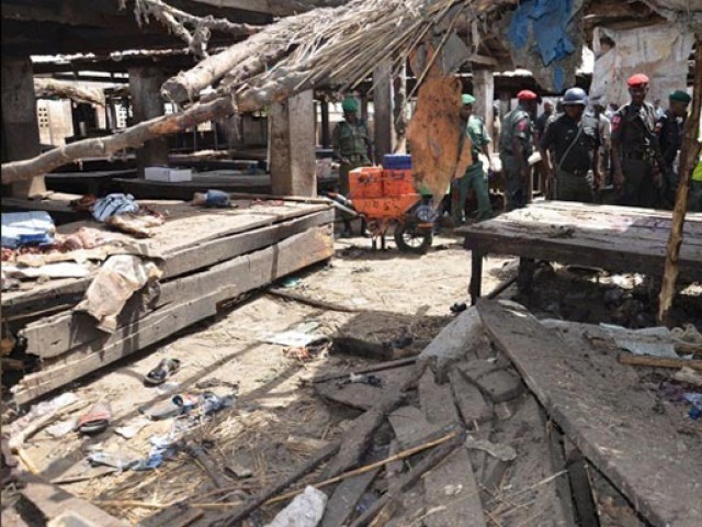 Multiple blasts heard near Nigeria's Maiduguri | The Express Tribune