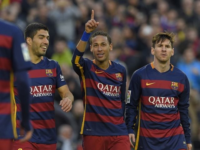 Messi, Neymar, Suare