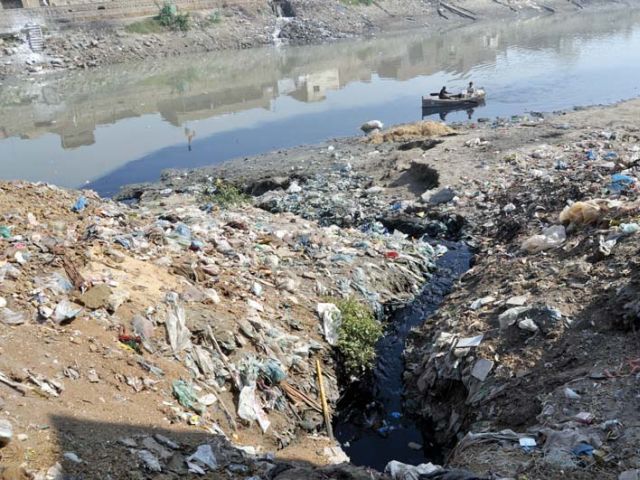Image result for contamination of water in SIndh