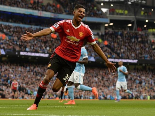 Kane lifts Spurs, Rashford downs City in derby | The Express Tribune