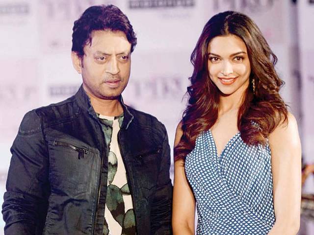 Irrfan and Deepika were last seen together in Piku. PHOTO: FILE