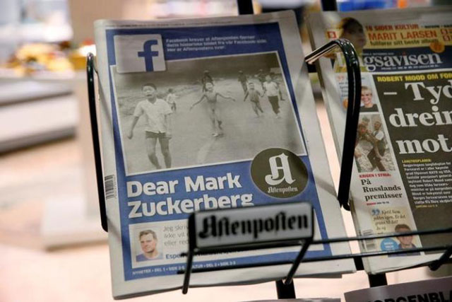 the front cover of norway 039 s largest newspaper by circulation aftenposten is seen at a news stand in oslo norway september 9 2016 photo reuters