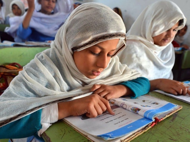 say closed schools and colleges cannot create a new pakistan photo reuters