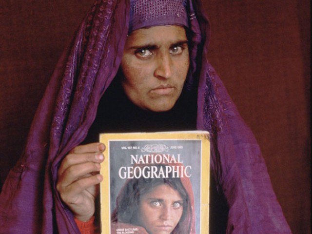 afghan diplomats meet the natgeo cover girl and assure her that she would be freed photo express