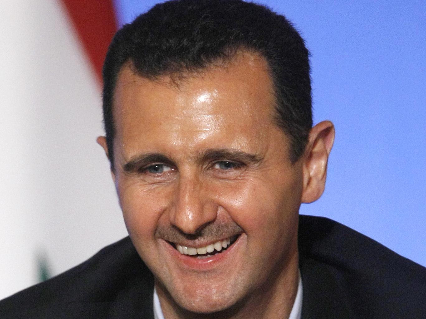 Syrian President Laughs When Asked About All The Children Killed