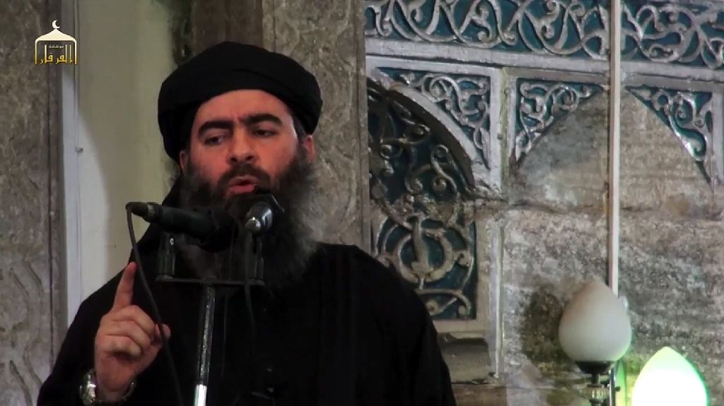 us says islamic state chief alive still leading