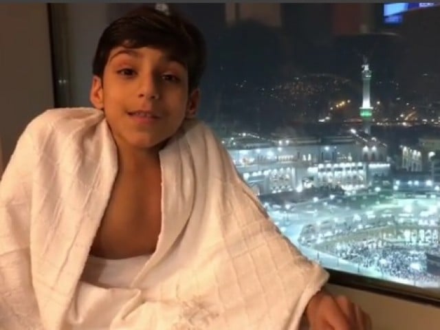 Differently-abled child performs Umrah without wheelchair ...