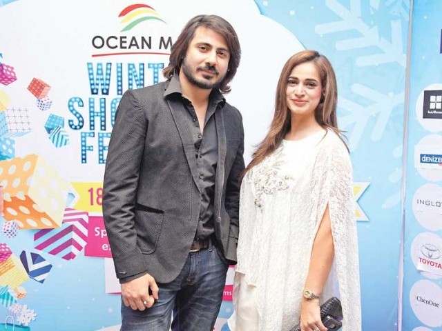 Wali and Noor: WINTER WONDERLAND, Ocean Mall hosts their annual Winter Festival in Karachi