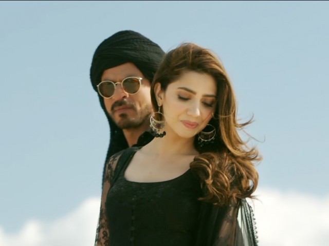A screengrab from SRK, Mahira starrer Raees