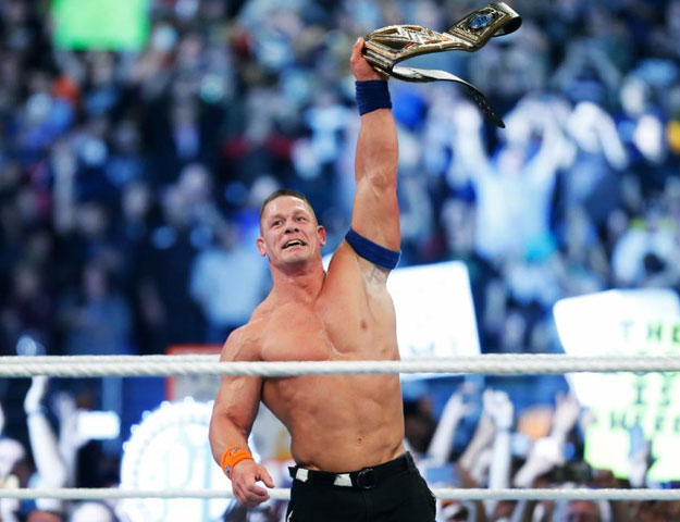 John Cena. PHOTO: WWE
