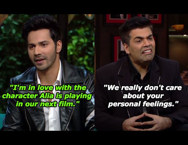 7 hilarious moments from Varun-Alia's Koffee With Karan episode
