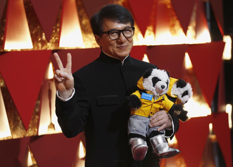 Actor Jackie Chan. REUTERS/Mario Anzuoni