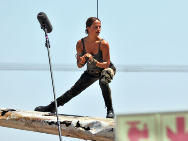 Alicia Vikander as Lara Croft PHOTO: ELLE