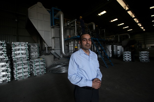  Kamal Amjad Mian, Director of Fast Cables, poses for a picture at plant in Lahore, Pakistan, March 24, 2017. PHOTO: REUTERS
