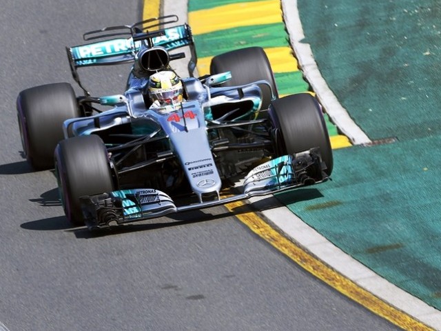 Hamilton was pushed in a final Q3 theatre initial by Bottas and afterwards by Vettel before clinching a fastest lap. PHOTO: AFP