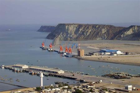 a general view of pakistan 039 s gwadar deep sea port on the arabian sea photo reuters