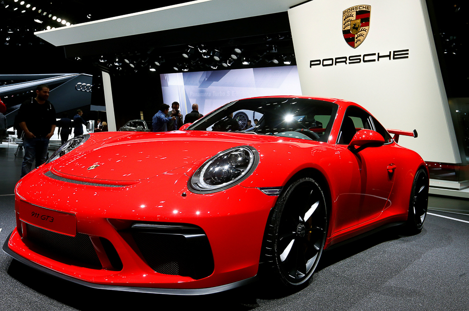 Porsche 911 GT3. PHOTO: REUTERS