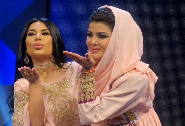 Afghan Star: Rap, stilettos and a musical revolution Aryana Sayeed (L), a judge of the television music competition 'Afghan Star', poses with young competitor Zulala Hashemi, in Kabul