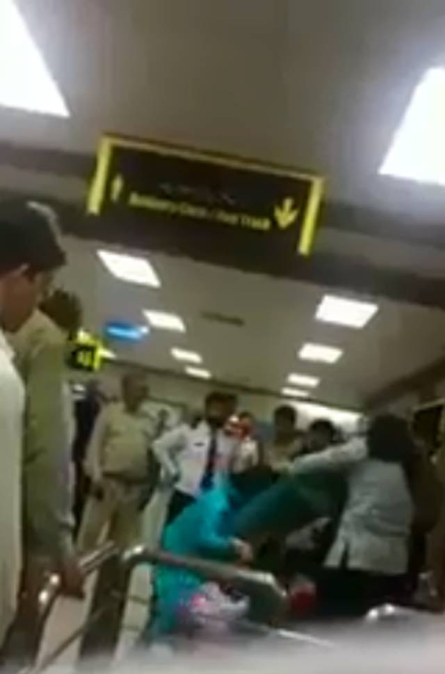 Image result for ASF personnel thrash passengers at Islamabad Airport