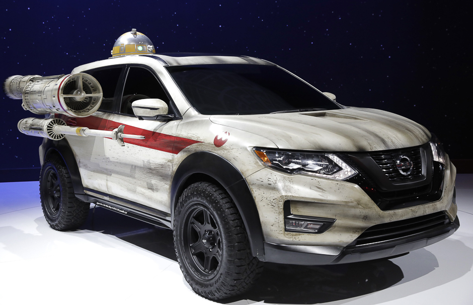 Star Wars Rogue One-themed Nissan Rogue. PHOTO: REUTERS