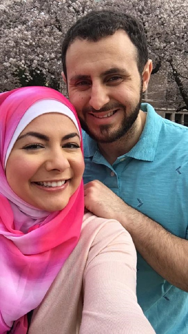 Amanda Saab and her husband Hussein Saab PHOTO COURTESY: FACEBOOK / AMANDA SAAB 