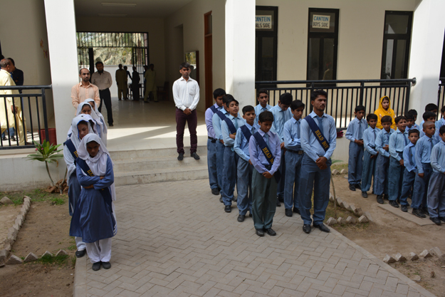 The school was initially an all-boys school and later converted into a coeducational institution. PHOTO: COURTESY USAID