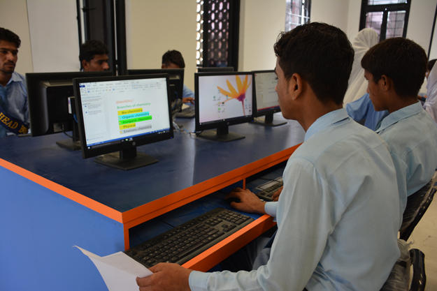The school is equipped with state-of-the-art computer labs. PHOTO: COURTESY USAID