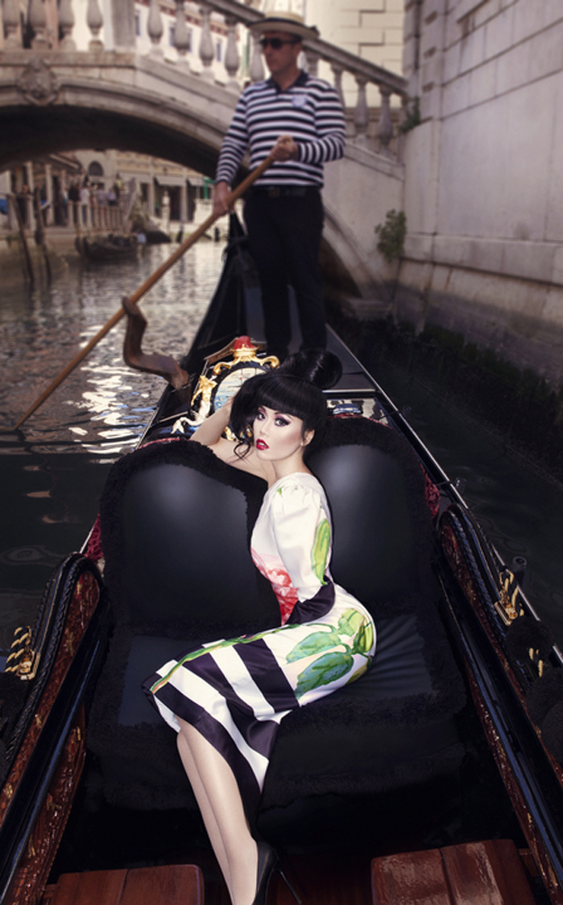 Model Jessica Minh Anh. Photo Courtesy: JMM Paris 
