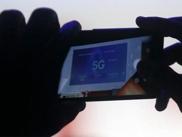 Pakistan aims to be one of a initial countries to test, hearing and launch a 5G mobile technology. PHOTO: REUTERS