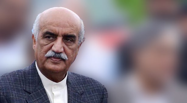 Opposition personality Khursheed Shah. PHOTO: INP