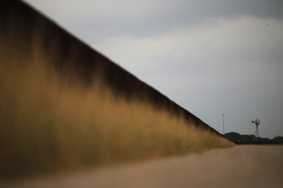 The US-Mexico border fence is seen in McAllen, Texas, US. PHOTO: REUTERS