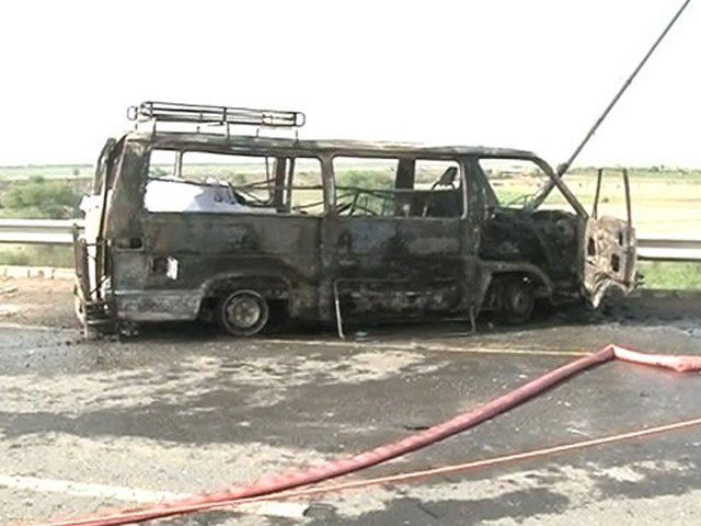 the mishap occurred near the head muhammad wala area of the city photo express