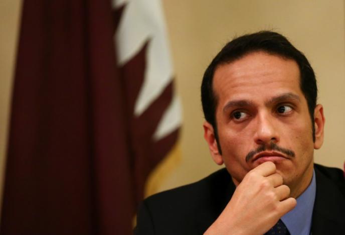qatari foreign minister sheikh mohammed bin abdulrahman al thani attends a news conference in rome italy july 1 2017 photo reuters