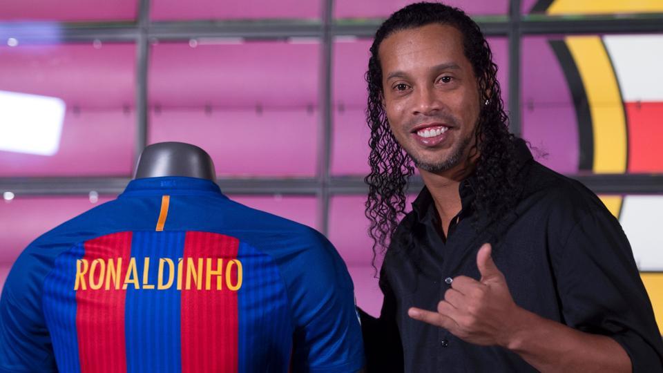 dream come true ronaldinho headlines a group of eight iconic footballers who will play two exhibition matches in karachi lahore on july 8 9 respectively alongside local footballers photo afp