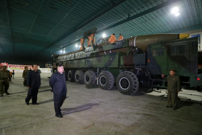 north korean leader kim jong un inspects the intercontinental ballistic missile hwasong 14 in this undated photo released by north korea 039 s korean central news agency kcna in pyongyang july 5 2017 photo reuters
